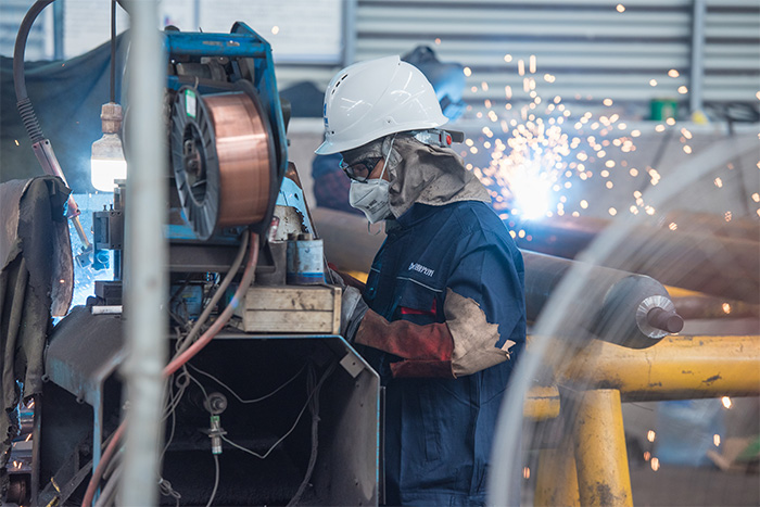 东城网架焊接车间